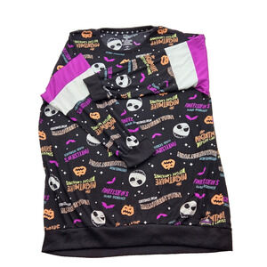 The Nightmare Before Christmas Sweater‎ Tunic Pajama Top 2X 18/20 Disney